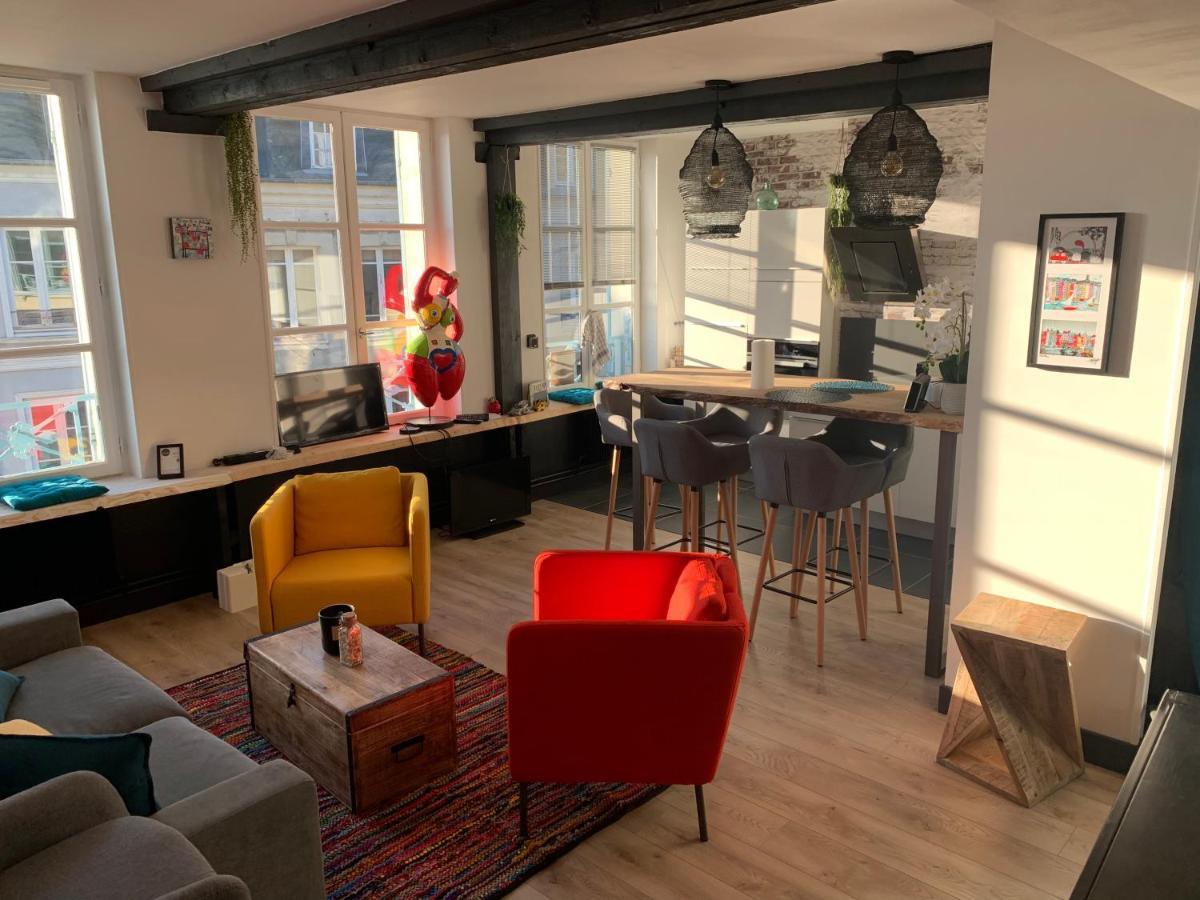 La Loge Des Artistes Honfleur Exterior foto